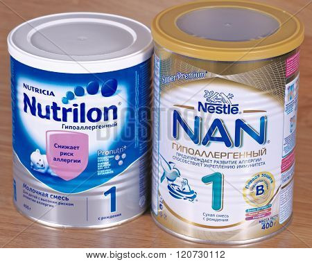 Nutrilon and Nestle NAN