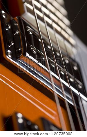 Orange Electrical Guitar
