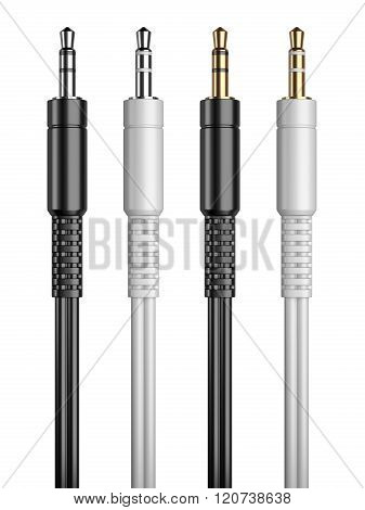 3.5 Mm Audio Mini Jack Plug Set