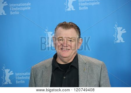 Brendan Gleeson attends the 'Alone in Berlin' (Jeder stirbt fuer sich) photo call during the 66th Berlinale Film Festival Berlin at Grand Hyatt Hotel on February 15, 2016 in Berlin, Germany.