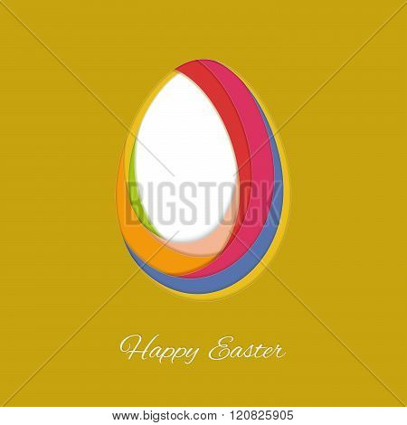 Happy easter card