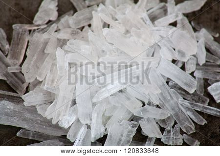 Methamphetamine also known as crystal meth