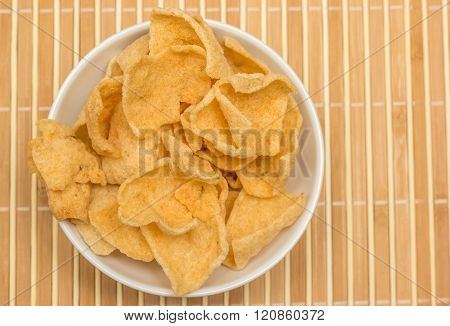 Spicy Indonesian Cassave Crackers