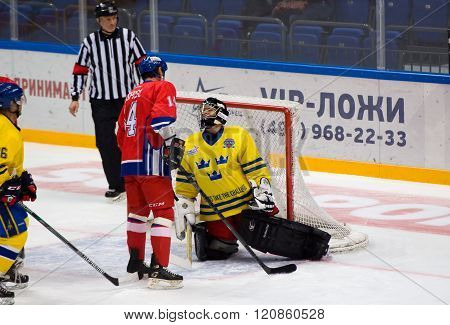 Rolf Wanhainen (1) And David Pospisil (14) Talk