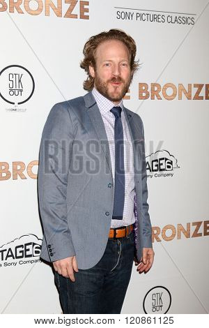 LOS ANGELES - MAR 7:  David Sullivan at the The Bronze Premiere at the SilverScreen Theater at the Pacific Design Center on March 7, 2016 in Los Angeles, CA