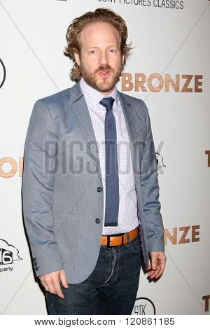 LOS ANGELES - MAR 7:  David Sullivan at the The Bronze Premiere at the SilverScreen Theater at the Pacific Design Center on March 7, 2016 in Los Angeles, CA