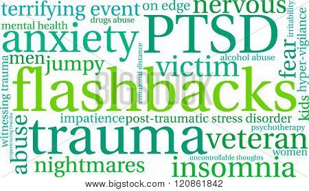 Flashbacks Word Cloud