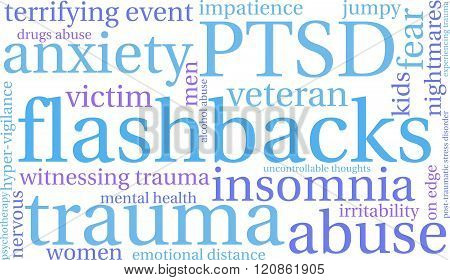 Flashbacks Word Cloud