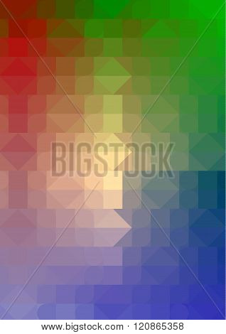 Color Background Imitating Color Gradient