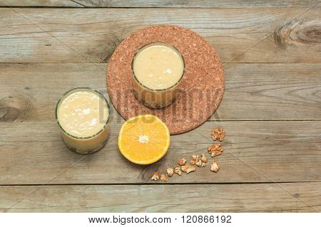 Fruit Smoothies With A Stand