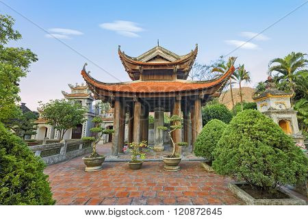 Oriental pagoda in Asia