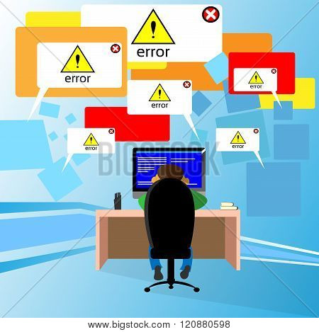 Problem Computer Application Software Error Developer