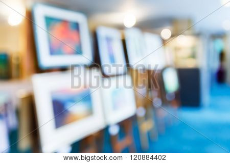 Blurred Art Gallery