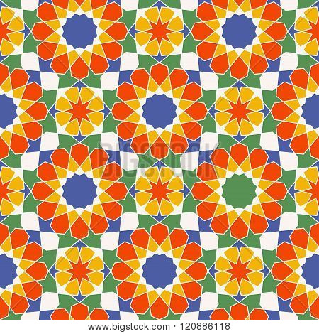 Vector Traditional Arabic Pattern.