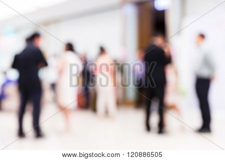 Blurred People In Party