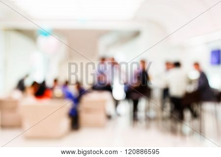 Blurred People In Party