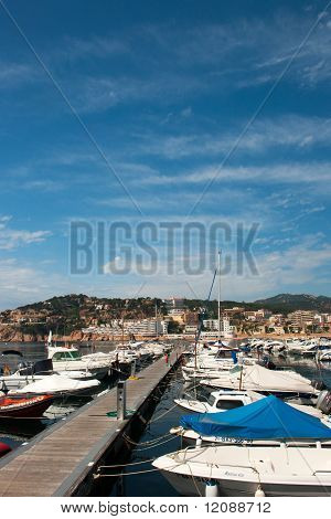 Harbor In San Feliu De Gauxols