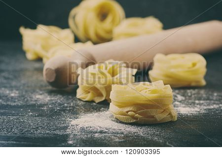 Sardinian Traditional Pasta Malloreddus With Sausage