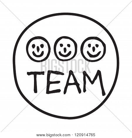 Doodle Team icon.