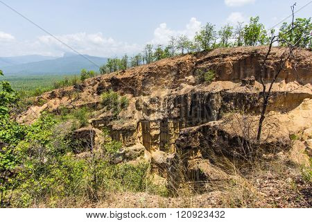 Doi Tok Grand Canyon In Mae Wang National Park, Chiangmai Thailand