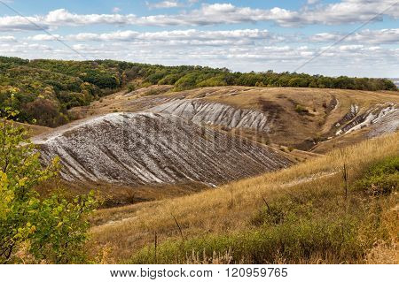 Rural Landscape. Belgorod Region. Russia