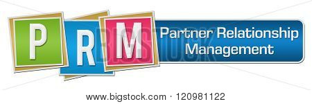 PRM Colorful Squares Stripe Horizontal