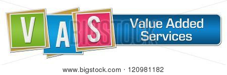 VAS Colorful Squares Stripe Horizontal