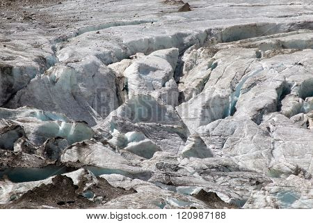 Glacier iceberg detail, photo of iceber structure