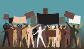 Protest gruppe