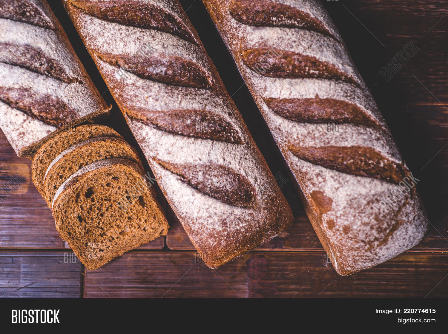 Download View Loaf Rye Bread On Image & Photo (Free Trial) | Bigstock