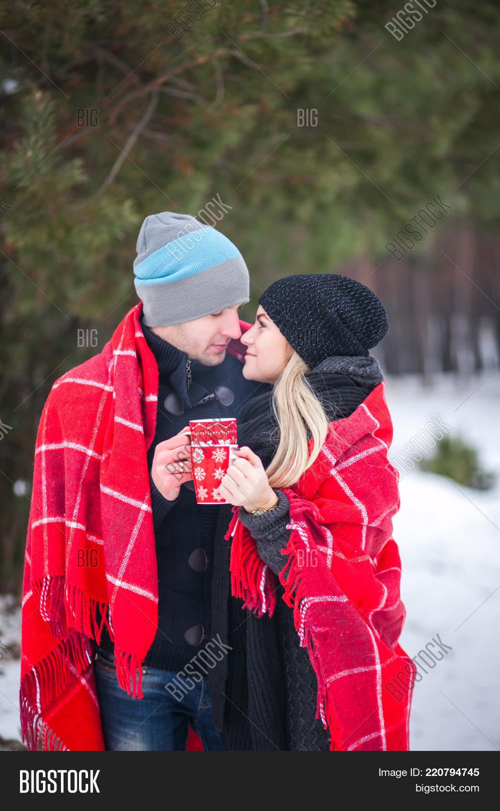 Couple Under Blanket Image & Photo (Free Trial) Bigstock