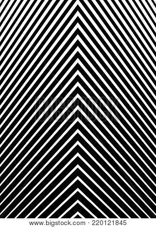 Design elements. Wave of many lines. Abstract wavy stripes on darkbackground. Creative line art. Vector illustration EPS 10. Colourful shiny waves with lines created using Blend Tool.