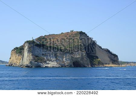 Island In Tyrrhenian Sea In Italy, Europe