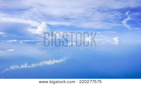 Beautiful Blue Sky With Clouds
