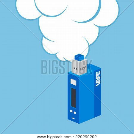 Isometric Block Electric Cigarette Personal Vaporizer