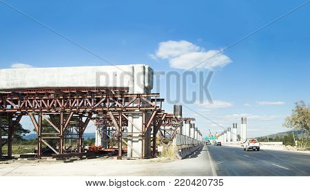 Twin Line Ofold Railway In Thailand Transportation