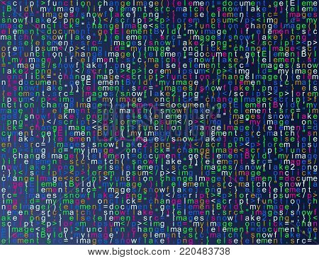 Javascript Programming Code Background