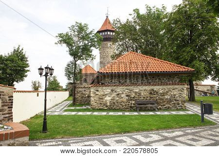 Beautiful stone house make a beautiful texture.
