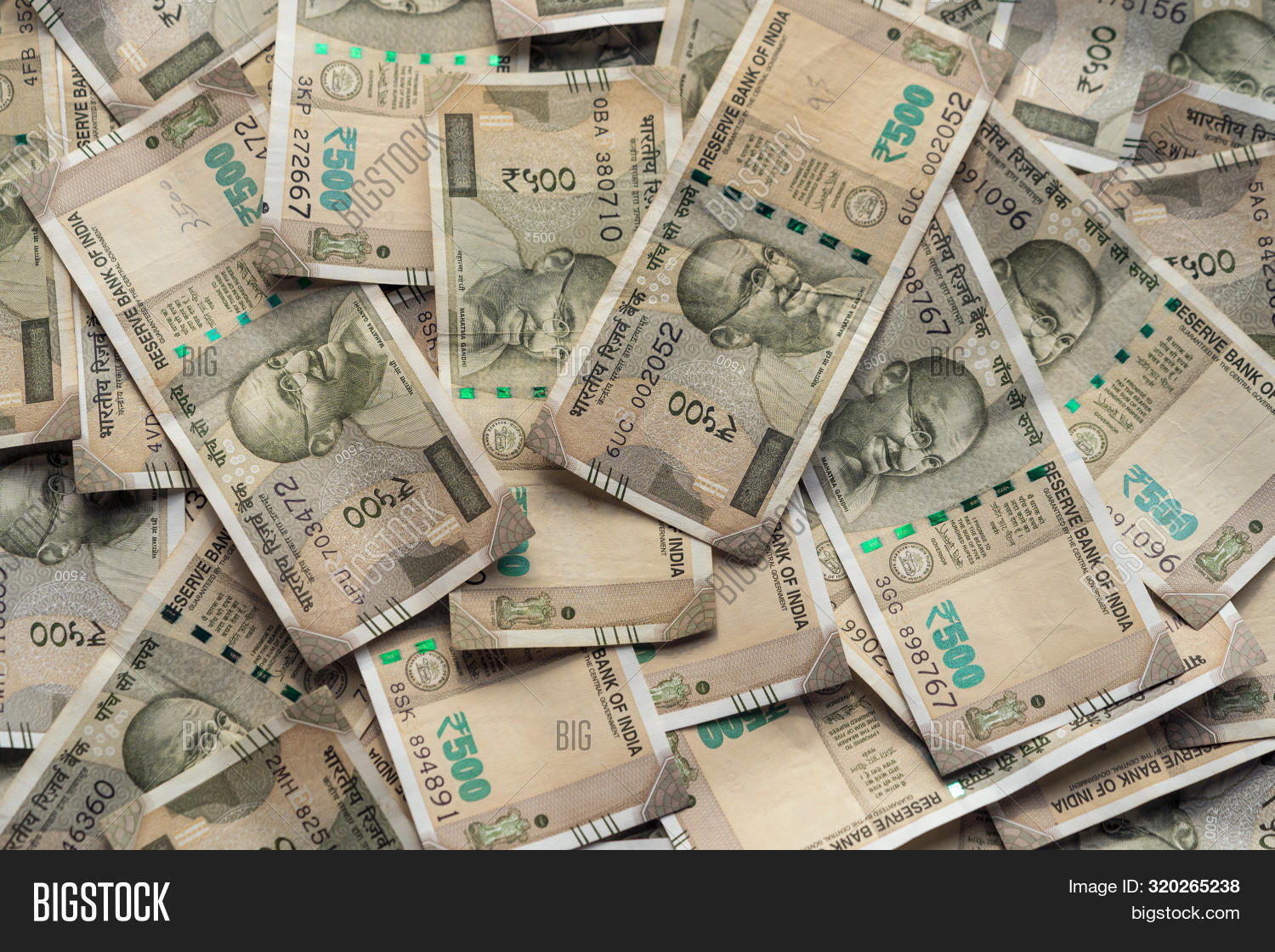 Indian Five Hundred Image Photo Free Trial Bigstock
