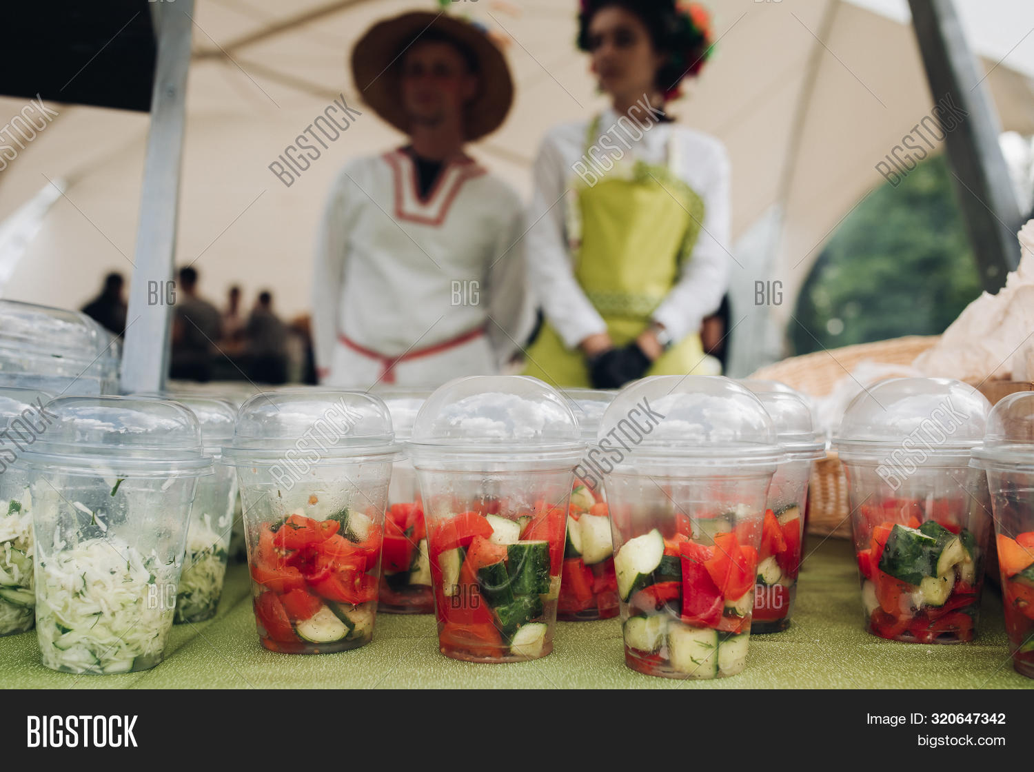 Organic Veggies Cups Image & Photo (Free Trial) Bigstock