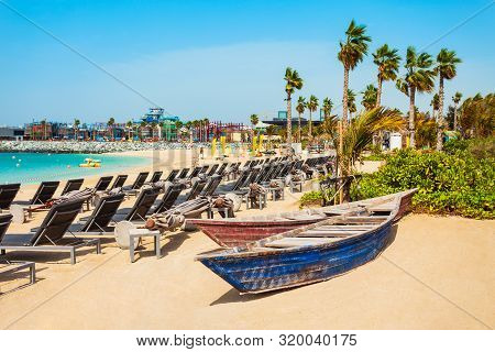 La Mer Or Jumeira Beach Is A Public Beach In Dubai City In Uae