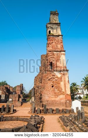 Church Of St. Augustine Is A Ruined Church Complex Located In Old Goa In India