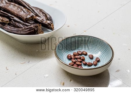 Carob Seeds And Pods Carats / Locust Beans Ready To Use.