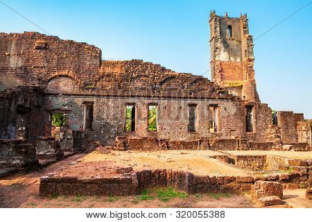 Church Of St. Augustine Is A Ruined Church Complex Located In Old Goa In India