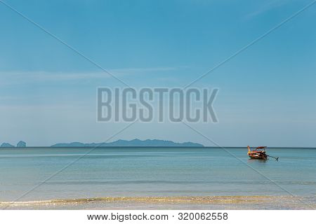 Pakmeng Beach In The Southern Of Thailand.