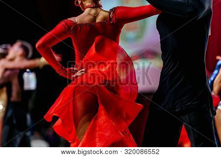 Back Couple Of Dancers Dance Competition Artistic Statement