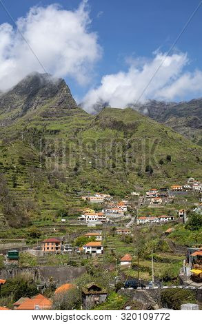View The Pass Boca Da Encumeada On Madeira Island. Portugal