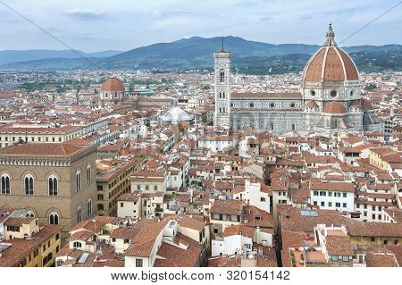 Cathedral Santa Maria Del Fiore In Florence, Tuscany, Italy