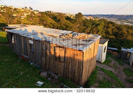 Una casa In una Township In Sud Africa
