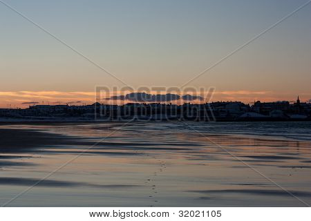 Portrush al tramonto
